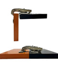 Heavy Duty Blind Corner Stollen Hinges With Smooth Hydraulic Soft Close Damper 95 Degree Angle 35mm Cup view from the side