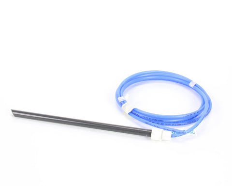 Blue Chemical Pickup Tube for Food Service Equipment, 1 Pack, Durable Tube for Cleaning and Sanitation, Easy Install, Plug And Play Ready for Beverage Dispensing Systems, Made in the United States, coiled blue tube and pickup wand