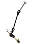 Badass Heavy Duty Rear Axle Kit For Go Kart And Dolly With 48 Volt 1000 Watt Brushless Motor, black linkage components.