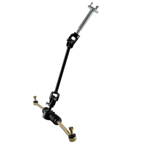 Badass Heavy Duty Rear Axle Kit For Go Kart And Dolly With 48 Volt 1000 Watt Brushless Motor, black linkage components.