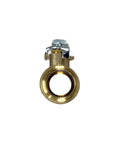 Front view of 2 Pack 1 Inch Press Copper Ball Valve Full Port Brass Body Heavy Duty Lead Free NSF Certified Safe For Drinking Water For Hard Copper Pipe Types K L M Press Tool Required Not Included