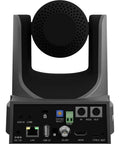 Back view of Five Pro PTZ Cameras Built Fresh For Hella Smooth Remote Meetings showing ports and connections.