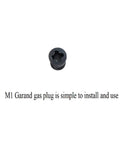 Top Shelf M1 Garand Care Kit Featuring Bronze Wrench And Gas Cylinder Screw With Multi Tool Oiler And Brass Chamber Brushes To Keep Your Iron Runnin Smooth Daily, showing a black M1 Garand gas plug.