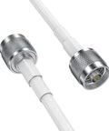 Ultra Low Loss 100ft 5D-FB Coax Cable N Male To N Male For Antenna, Cell Booster, Ham Radio, Double Shielded 50 Ohm RF Cord