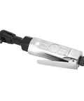 Heavy Duty Pneumatic Right Angle Impact Wrench Built Tough From Solid Aluminum Alloy With Slick Variable Torque Lever Control.