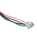 Close-up of colored four-pin plug wires for Ignition Starter On Off Switch Key for 50cc to 250cc Chinese ATVs Dirt Bikes Go Karts Mopeds