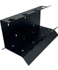 Heavy Duty Metal Paint Sprayer Stand Featuring Four Secure Tool Racks with black powder-coated steel for spray guns.