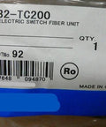 Label of Through-Beam Fiber Optic Photoelectric Sensor Cable E32-Tc200 Compatible for Industrial Automation, 2m length