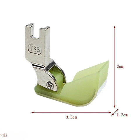 6X Wear Resistant Presser Foot Set For Industrial Sewing Machines Heavy Duty Metal Auxiliary Foot For Durable Pro Grade Sewing Accessories Three Cm By Three And A Half Cm Ideal Spare Part For Tough Jobs, 3.5cm x 3cm metal presser foot
