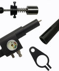 12G CO2 To PCP Regulated Conversion Kit for Crosman Pistols 1377 2240 1322 2250 aluminum alloy body components displayed