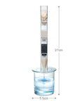Hands-On Desalination Kit For Kids And Teens A Cool Lab Grade Science Toy To Learn Climate Change Global Warming And Salt Removal From Seawater An Eco Smart Gift For Girls And Boys showing layered filtration system with 27cm height.