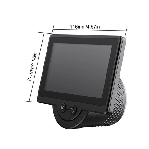 WiFi Digital Eyepiece For Telescopes With 4.3 Inch HD Screen And 1080P Real Time Imaging, black 116mm by 101mm display