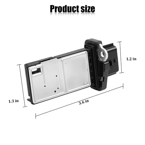 Mass Air Flow Sensor Replacement For Nissan Maxima Sentra Rogue OEM 22680-7S000 13800-66J00 MAF Meter Drop-In Car Air Intake Sensor High Quality Auto Replacement Part For Peak Performance, 3.6 x 1.3 x 1.2 in