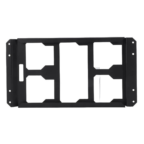 All In One Packout Mounting Plate For Aluminum And Steel Tool Boxes, Wall Or Floor Install, modular black frame for easy mount