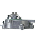 Heavy Duty Vacuum Pump Compatible With Audi A3 And Volkswagen Eos Includes Complete Mounting Kit, side view showcasing compact build.
