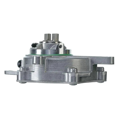 Heavy Duty Vacuum Pump Compatible With Audi A3 And Volkswagen Eos Includes Complete Mounting Kit, side view showcasing compact build.