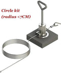 Hand Push Floor Tape Marking Tool For Back Pain Free Standing Marking With Tape Straight Line Marking Two Parallel Lines And Circle Kit, stainless steel circle kit