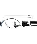 Steel Tailgate Latch Kit For GMC K1500 K2500 C2500 C3500 1988-1998 Driver And Passenger Side with handles and cables.