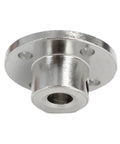 Heavy Duty 4 Pack Flange Coupling Kit Precision Motor Shaft Connector Quick Swap Stepper Mount Adapter close-up of metal flange part