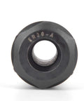 Close-up view of Long Shank ER Collet Chuck Holder nut for CNC Lathe and Milling 150mm Straight Shank ER20A150L.