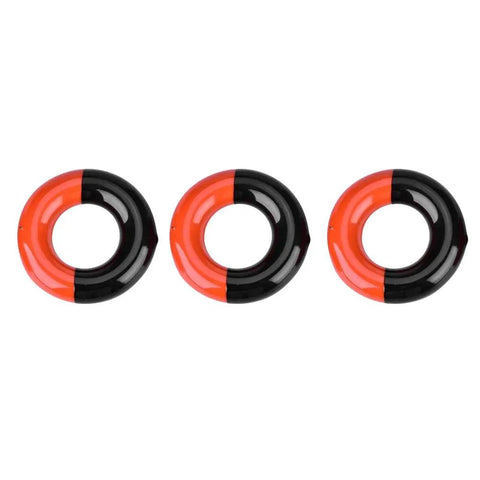 Grip Trainer With Swing Analyzer Kit Featuring Three Steel Weighted Rings For Driver Weight, Swing Weight Ring, Golf Training Accessory