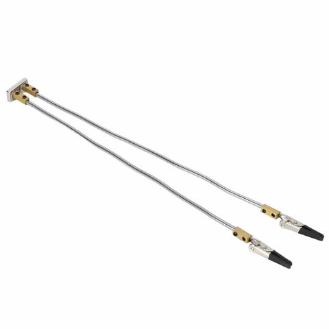 Two Arm Adjustable Soldering Helping Hands For Electronics Repair And Workshop Alloy Steel Third Hand Tool with Magnetic Base