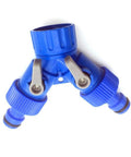 30 Pack 2 Way Water Valve Garden Hose Connector For G Three Quarter Inch Pipe Plastic Fittings