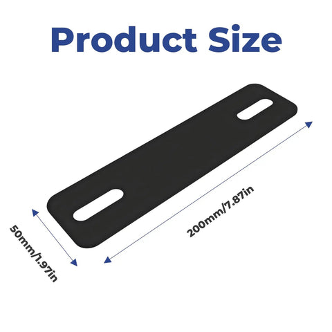 Two Pack Ditch Light Bracket Extensions For Trucks SUVs UTVs And ATVs Easy Bolt On Mounting Kit Black Compatible With Most Ditch Light Brackets No Drilling Quick Install Off Road Ready