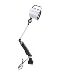 Top Shelf 24W Articulating Led Workshop Light Aluminum Alloy Machine Lamp with adjustable arm and light head for CNC lathes.