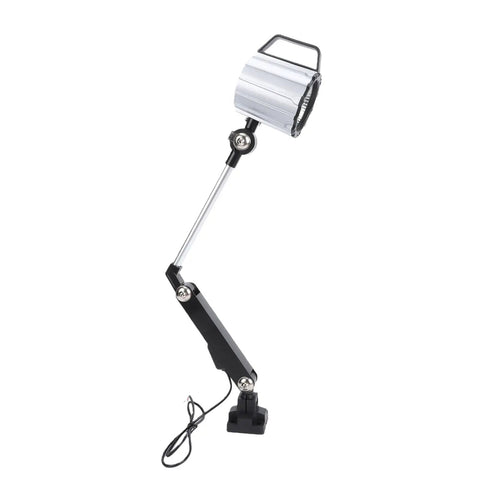 Top Shelf 24W Articulating Led Workshop Light Aluminum Alloy Machine Lamp with adjustable arm and light head for CNC lathes.