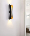 Modern Metal Curl Wall Sconce Lights For Indoor Spaces Dope Look Decorative Lamps For Pathways Staircases Bedrooms