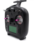Close-up of Ultra Reliable 2.4 GHz RC Transmitter With 8 To 10 Channels And Built In Dual Antennas for drones and robots
