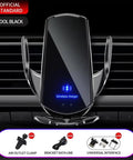 Robust Vent Phone Mount And Ultra Fast Wireless Charger For Chevrolet Volt Bolt Ev Euv And Blazer Ev in sleek black design