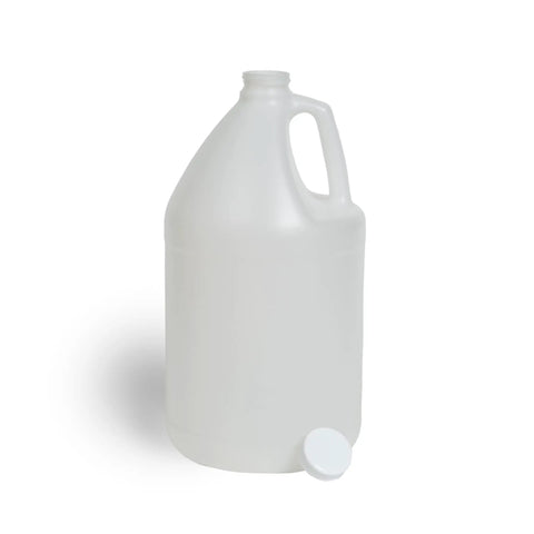 1 Gallon Water Jug With Lid BPA Free Food Grade Round Plastic Bottle For Fermentation Brewing And Storage Leak Proof Pitcher For Beverages