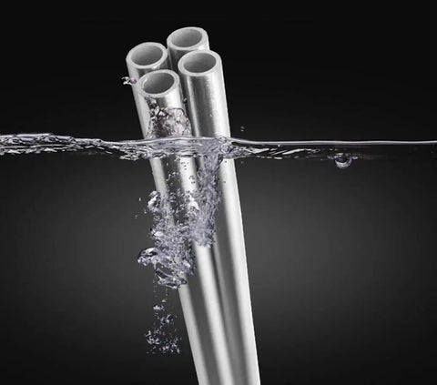 304 Stainless Steel Capillary Tube 1Mm ID 2Mm OD 250Mm Length Seamless Pipe shown underwater