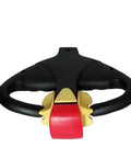 Top Quality REMA 9400-00 Tiller Head Operating Handle Actuation Lever For Excavator Forklift Parts Smooth Control Durable Build Ready To Install And Rock Your Heavy Equipment Game With This Essential Component showing black handle with red and gold accents.