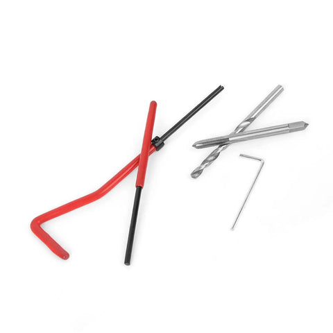 Pro Grade Helicoil Repair Kit M4 M3 Thread Inserts 25 Pcs with drill bits and tools for thread restoration