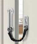 Heavy Duty Stainless Steel Door Chain Lock With Anti Theft Slide Bolt For Apartment Security, featuring a zinc coated housing.