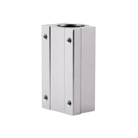 Heavy Duty Linear Motion Ball Bearing Slider Block Bushing SC20LUU Slick Rail Glide Built Tough For Cnc Machines And 3d Printers side view
