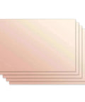 FR-4 Fiberglass Double Sided Copper Clad PCB Prototyping Boards Kit For DIY Electronics Projects 5Pcs in stacked view