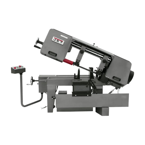 10 By 16 Inch Metal Cutting Horizontal Band Saw Built Tough For Pro Shops With 2 HP Motor Variable Speed 100 To 350 SFPM 230 460V 3 Phase Handles Ferrous And Nonferrous Metals