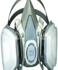 Paint Spray Respirator Medium Fit For Pros, Pro Grade Lightweight Reusable Safety Mask, Factory Pack Of 1, Front View