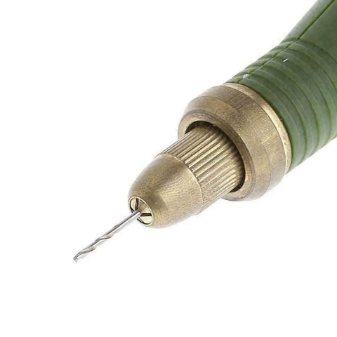 Close-up of a 20 Piece HSS Micro Twist Drill Bit Set, 0.8 mm Mini High Speed Steel Drill Bits for Wood Plastic and Soft Metal