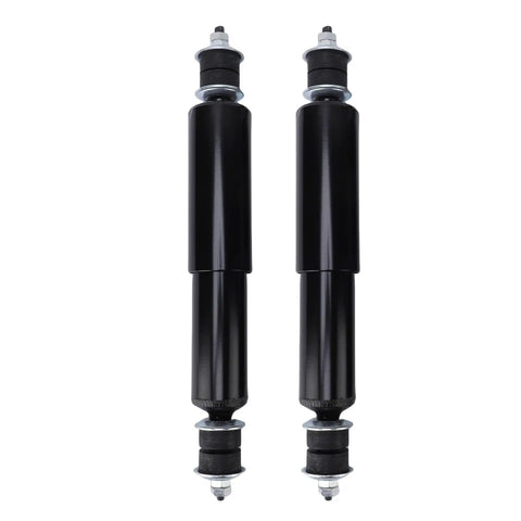 Rugged Golf Cart Shock Absorbers 360mm Replacement for EZGO TXT, side-by-side, black metal construction, pair