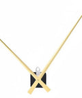 Upgrade Your Home With Top Tier XLWLLNJ Clock Movement Electronic Timekeeping Mechanism For DIY Restoration Projects Including Shaft Mounting Hardware Suitable For Living Room Classroom Studio Color Options Up To 2 With 18MM Shafts - Gold clock hands on a black movement.