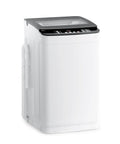 No Sweat 28 Lb Fully Automatic Portable Washing Machine featuring 10 Smart Cycle Options and 5 Custom Water Levels.