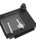 Manual XY Gliding Table Stage For Microscopes Pro Grade Aluminum Alloy Measuring Stand With Removable Platform Smooth Cross Travel Durable Easy Setup Precise Positioning For Lab And Desktop Microscope Work, black