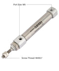 High Performance 10mm Bore Double Acting Stainless Steel Pneumatic Cylinder With 30mm Stroke For Automation And Heavy Duty Shop Floor Use