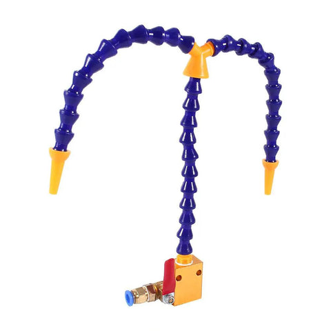 Bidirectional Mist Coolant Lubrication Spray System For CNC Milling Drilling Lathe Carving Machines With 8mm Air Tube And Valve Included