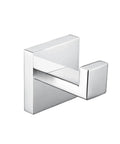 Premium Stainless Steel Heavy Duty Towel Hook Wall Mounted Robe Hook With Included Screws For Bathroom Organizer, sleek shiny design.